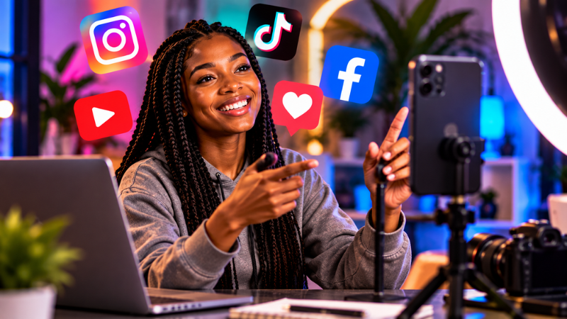SOCIAL MEDIA & DIGITAL CONTENT PRODUCTION